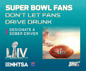 Super Bowl 2020 Don't let fans drive drunk