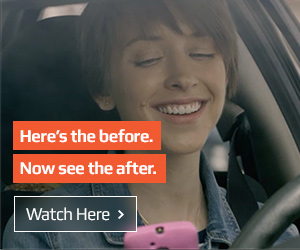 NHTSA Distracted Driving teen campaign: Texting. Here's the before. Now see the after. Watch Here