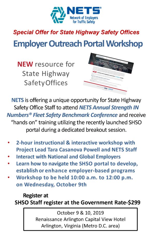 Special Offer to attend NETS Annual Strength IN Numbers® Fleet Safety Benchmark Conference